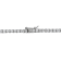 32 1/3 CT TGW Cubic Zirconia Tennis Necklace in Sterling Silver