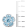 3 1/2 CT TGW Sky Blue Topaz Floral Stud Earrings in Sterling Silver