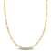 2.5mm Figaro Link Chain Necklace in 10k Yellow Gold, 22 in