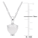1 1/5 CT TGW Opal Solitaire Pendant With Chain in Sterling Silver