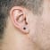 5/8 CT TGW Hematite Stud Earrings in Sterling Silver
