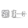 1/6 CT TW Diamond Stud Earrings in 10k White Gold
