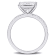 3 1/6 CT TW Lab-Grown Diamond Engagement Ring in 14K White Gold