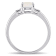 1/2 CT TGW Opal and Diamond Accent Ring in Sterling Silver