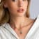 9-9.5MM Black Tahitian Cultured Pearl and  1/10 CT TW Diamond Pendant
with Chain in Sterling Silver