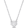 1/5 CT TW Diamond Solitaire Necklace in 14K White Gold