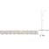 6ctw Created White Sapphire Semi Tennis Bracelet with Chain in Yellow
Rhodium Over Sterling Silver