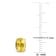 1 3/8 CT TGW Oval Citrine Stud Earrings in Sterling Silver