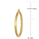 40mm Hoop Earrings in 10k Yellow Gold