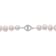 7 - 7.5 MM Freshwater Cultured Pearl 18" Strand with Sterling
Silver Ball Clasp