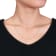 Curb Link Chain Necklace in Platinum, 18 in