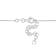 Heart Cable Chain Necklace in 2-Tone Sterling Silver