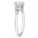 1 1/4 CT TGW Lab Grown Diamond Engagement Ring in 14K White Gold