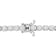3 3/4 CT TW Lab-Grown Diamond Tennis Bracelet in 14K White Gold