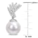 11-12MM Freshwater Cultured Pearl and Diamond Accent Drop Earrings in
Sterling Silver