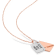 Diamond Accent Letter Envelope "I Love You" Pendant with Chain
in 18K Rose Gold Over Sterling Silver