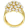 2-3MM Freshwater Cultured Pearl Split Shank Ring in Yellow Plated
Sterling Silver