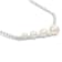 4-7.5MM Freshwater Cultured Pearl and 1/3ctw Created White Sapphire
Pendant in Sterling Silver