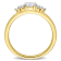 3/8 CT TW Diamond Ring in 14K Yellow Gold