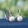 8-8.5 MM White Freshwater Cultured Pearl and Diamond Twist Earrings in
Sterling Silver