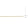 White Enamel Bead Link Necklace in 14K Yellow Gold Over Sterling Silver