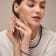 7.5-8MM Multi-Color Freshwater Cultured Pearls Necklace, Bracelet &
Earrings Set in Sterling Silver