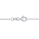 1 3/4 CT TGW Ruby and 1/3 CT TW Diamond Teardrop Necklace in 18K White Gold