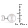 8-13 MM Freshwater Cultured Pearl Tribal Earrings in Sterling Silver
