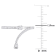 1/4 CT TW Diamond Semi-Eternity Open Twist Ring in 14K White Gold