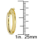 Hoop Earrings in 10k Polished Yellow Gold