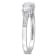 1 CT TW Diamond 3-Stone Engagement Ring in Platinum