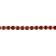 3 3/4ctw Garnet Tassel Bolo Bracelet in 18K Rose Gold Over Sterling Silver