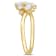 1 1/3 CT TGW Lab Grown Diamond Ring in 14K Yellow Gold
