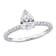 1 1/6 CT TW Lab-Grown Diamond Engagement Ring in 14K White Gold