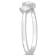 1/4 CT TW Diamond 3-Stone Ring in 14K White Gold