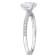1 1/6 CT TW Lab-Grown Diamond Engagement Ring in 14K White Gold