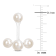 5-6.5MM Freshwater Cultured Pearl Dangle Earrings in 14K White Gold