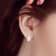 6.5-7 MM Freshwater Cultured Pearl and Diamond Accent Swirl Stud
Earrings in Sterling Silver