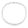 9 - 10 MM Freshwater Cultured Pearl Strand with Silvertone Clasp