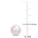 8-8.5MM Freshwater Cultured Pearl Stud Earrings in 14K Yellow Gold