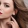 8-8.5MM Freshwater Cultured Pearl and 1/10 CT TW Daimond Halo Stud
Earrings in 10K White Gold