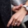 8-8.5MM Freshwater Cultured Pearl and 2 2/5 CT TGW Created White
Sapphire Ring in Sterling Silver