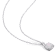 1 1/3 CT TGW Opal Solitaire Pendant With Chain in Sterling Silver