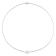 9-9.5 MM Freshwater Cultured Pearl Necklace in Sterling Silver