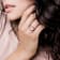 1 7/8 CTW Green Quartz, White Topaz and Diamond Swirl Ring in Rose
Plated Sterling Silver