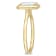 1 3/4 CT DEW Octagon-Shaped Lab Created Moissanite Engagement Ring in
10K Yellow Gold