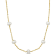 9-10 MM Freshwater Cultured Pearl Necklace in 18K Yellow Gold Over
Sterling Silver
