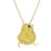 3 CT TGW Created Blue and Yellow Sapphire Chick Necklace in Yellow
Plated Sterling Silver