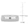 Men's 7.5mm Comfort Fit Wedding Band in 14K White Gold