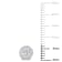 5/8 CT TDW Diamond Cluster Stud Earrings in Platinum